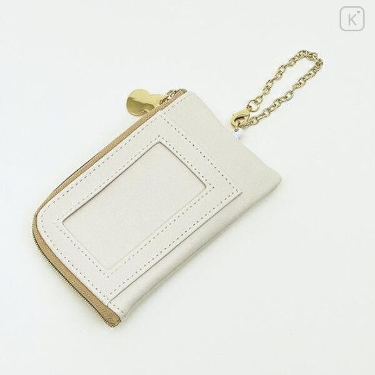 Japan Miffy Pass Case & Key Case with Reel - Miffy : Dolce Beige - 4