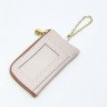 Japan Miffy Key Pass Pouch with Reel - Miffy : Dolce Pale Pink - 4