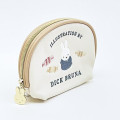 Japan Miffy Pouch & Tissue Case - Miffy : Dolce Beige - 4