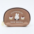 Japan Miffy Pouch & Tissue Case - Miffy : Dolce Brown - 1