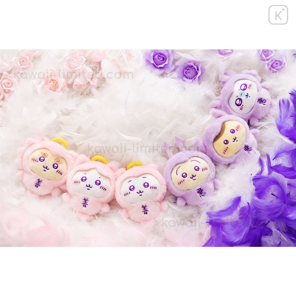 Japan Chiikawa Mascot Holder - Baby Angel Hachiware : Angel