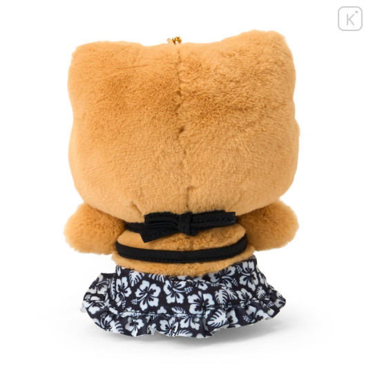 Japan Sanrio Original Mascot Holder - Hello Kitty : Endless Summer Vacation Black - 3
