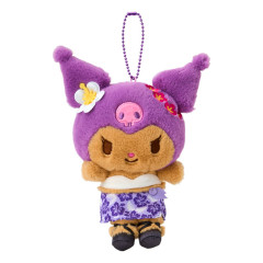 Japan Sanrio Original Mascot Holder - Kuromi : Endless Summer Vacation