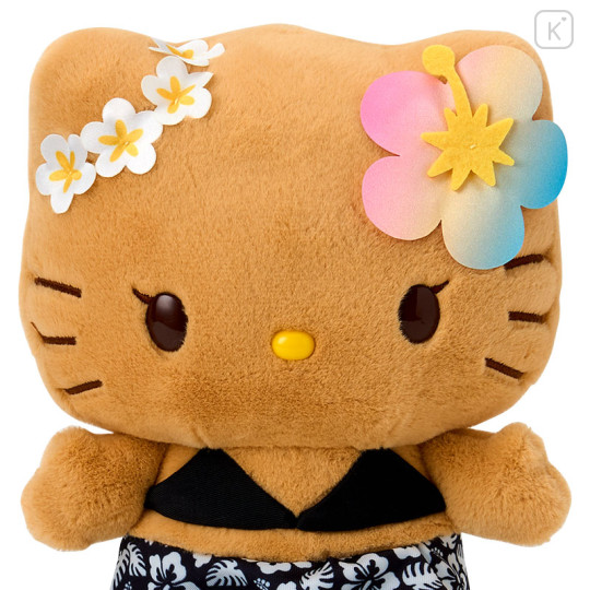 Japan Sanrio Original Plush Toy - Hello Kitty : Endless Summer Vacation Black - 3