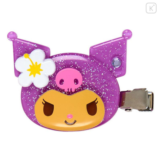 Japan Sanrio Original Bangs Clip Set - Kuromi : Endless Summer Vacation - 4