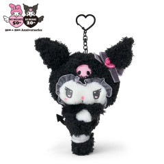 Japan Sanrio Original Mascot Holder - Kuromi : Melousa Romiusa