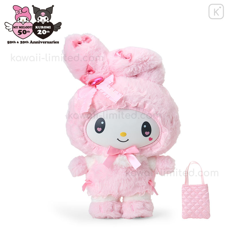 My Melody ぬいぐるみサイズ約幅21×奥行11×高さ21cm 楽天市場】マイメロディ ほわほわぬいぐるみ 2種セット Lサイズ