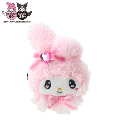 Japan Sanrio Original Face-shaped Hair Clip - My Melody : Melousa Romiusa