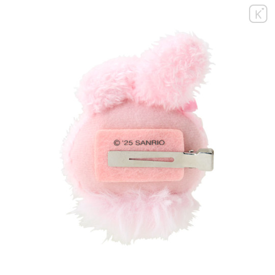 Japan Sanrio Original Face-shaped Hair Clip - My Melody : Melousa Romiusa - 2