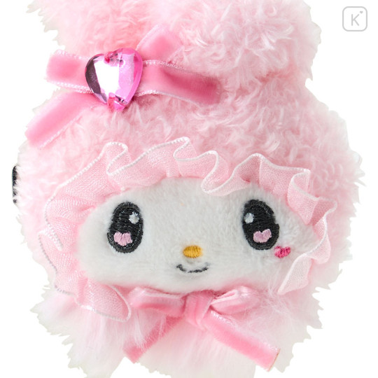 Japan Sanrio Original Face-shaped Hair Clip - My Melody : Melousa Romiusa - 3