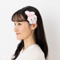 Japan Sanrio Original Face-shaped Hair Clip - My Melody : Melousa Romiusa - 4
