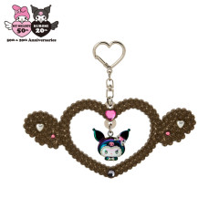 Japan Sanrio Original Keychain - Kuromi : Melousa Romiusa