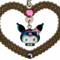 Japan Sanrio Original Keychain - Kuromi : Melousa Romiusa - 2