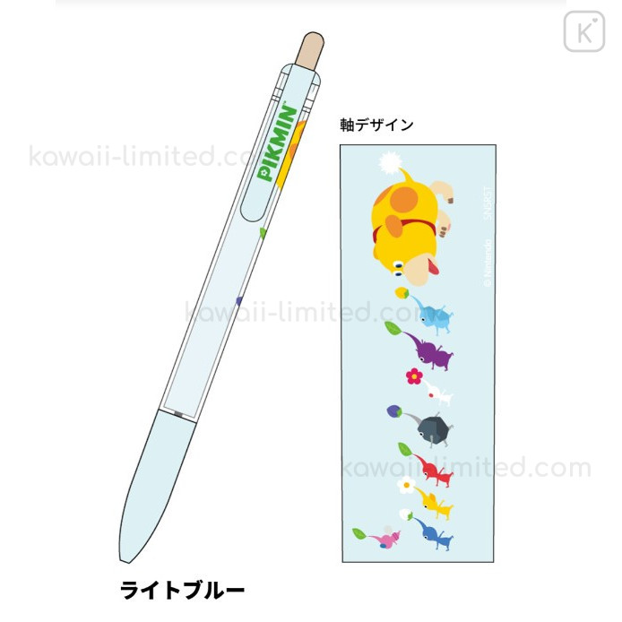 POP MART Pinto Series ミントグリーン Japan Pikmin Ballpoint Pen - Playground Light Blue | Kawaii