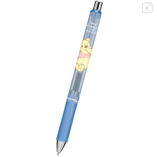 Japan Disney EnerGel Gel Pen - Piglet & Pooh : Good Morning - 1