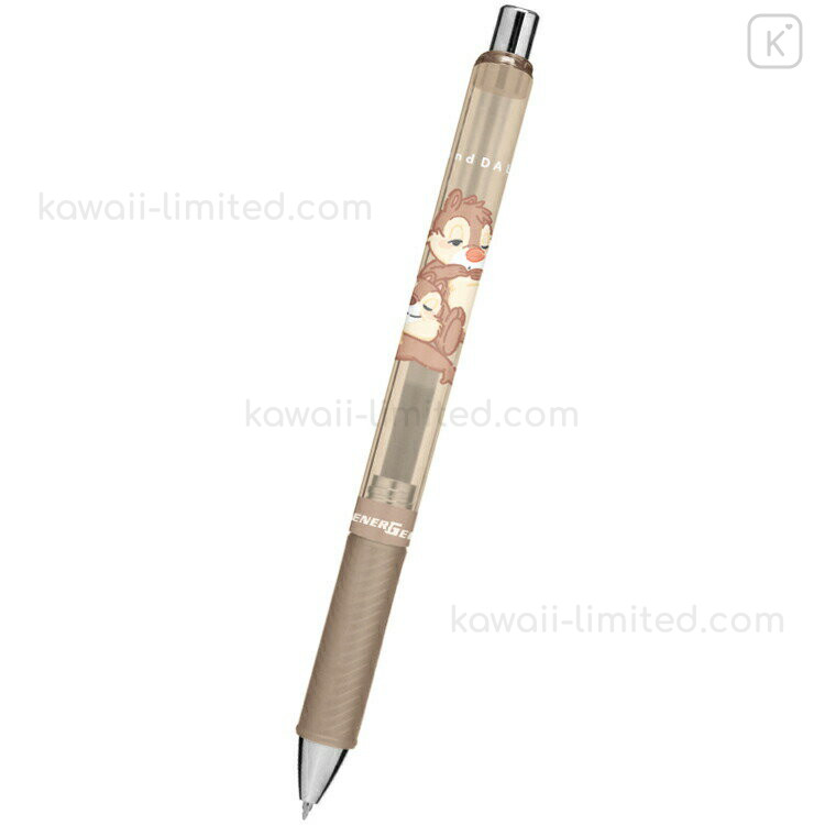 Japan Disney EnerGel Gel Pen - Chip & Dale : Good Morning