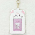 Japan Mikko Illustrations Photo Holder Card Case Keychain - Mousse - 1