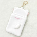 Japan Mikko Illustrations Photo Holder Card Case Keychain - Mousse - 2