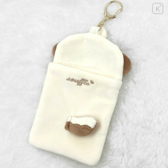 Japan Mikko Illustrations Photo Holder Card Case Keychain - Souffle - 2