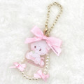 Japan Mikko Illustrations Acrylic Keychain Bag Charm - Mousse Ribbon Pearl - 2