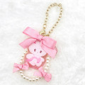 Japan Mikko Illustrations Acrylic Keychain Bag Charm - Cammy Ribbon Pearl - 2