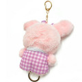 Japan Mikko Illustrations Mascot Holder Reel Keychain - Cammy - 2