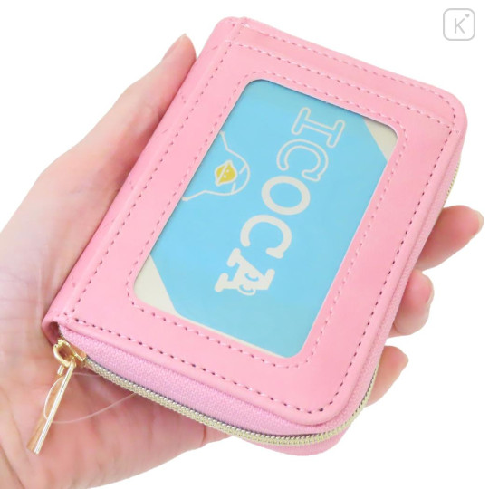 Japan Sanrio Compact Wallet - My Melody : Pink Flower - 2