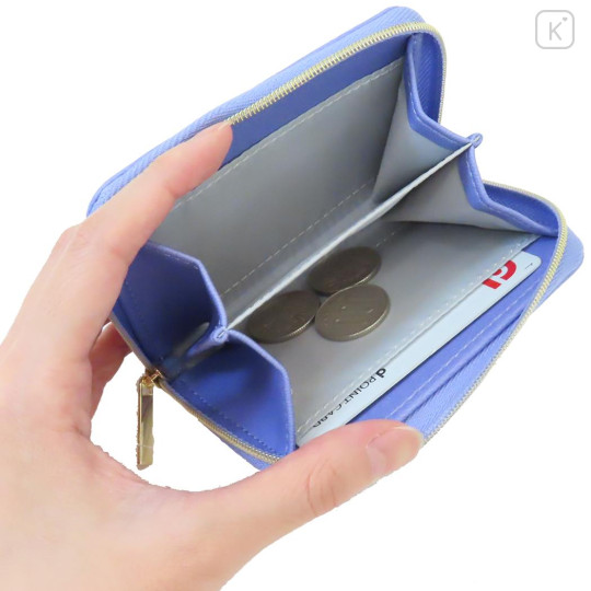 Japan Sanrio Compact Wallet - Kuromi : Purple - 3