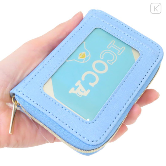 Japan Sanrio Compact Wallet - Cinnamoroll : Blue Candy - 2