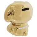 Japan Sanrio Piggy Bank - My Melody : Gold - 2