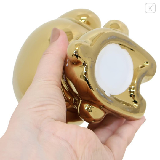 Japan Sanrio Piggy Bank - My Melody : Gold - 3