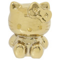 Japan Sanrio Piggy Bank - Hello Kitty : Gold - 1
