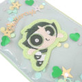 Japan The Powerpuff Girls Pass Case & Key Case with Reel - Giltter Buttercup - 4