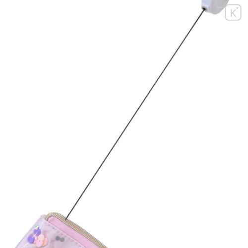 Japan The Powerpuff Girls Pass Case & Key Case with Reel - Giltter Buttercup - 6