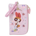 Japan The Powerpuff Girls Pass Case & Key Case with Reel - Giltter Blossom - 1