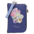 Japan Kirby Pass Case & Key Case with Reel - Kirby : Giltter Star Night - 1