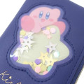 Japan Kirby Pass Case & Key Case with Reel - Kirby : Giltter Star Night - 4