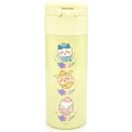 Japan Chiikawa Stainless Steel One Push Bottle 350ml - Chiikawa & Hachiware & Usagi : Fairy Yellow - 2
