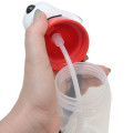 Japan Peanuts Water Bottle With Straw 350ml - Snoopy - 3