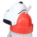 Japan Peanuts Water Bottle With Straw 350ml - Snoopy - 4