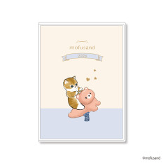 Japan Mofusand A6 Planner Monthly Schedule Book - Cat Playground 2026