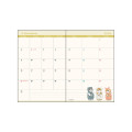 Japan Mofusand B7 Planner Monthly Schedule Book - Cat Friends 2026 - 2