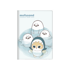 Japan Mofusand B6 Planner Monthly Schedule Book - Shark Cat Seal 2026