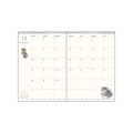 Japan Mofusand B6 Planner Monthly Schedule Book - Shark Cat Seal 2026 - 2