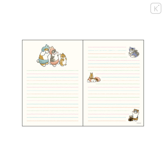 Japan Mofusand B6 Planner Monthly Schedule Book - Shark Cat Seal 2026 - 3