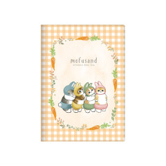 Japan Mofusand B6 Planner Monthly Schedule Book - Rabbit Cat Orange 2026