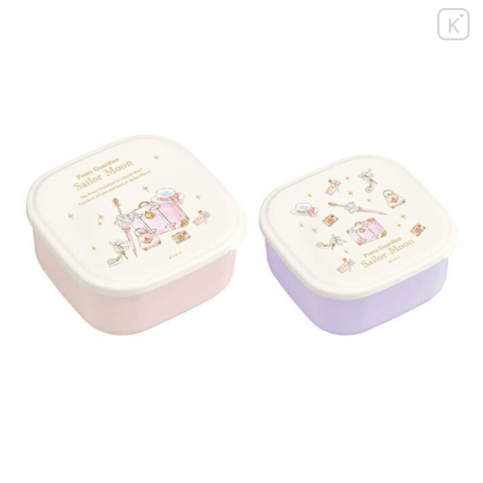 Japan Sailor Moon Nesting Food Storage Container Set - Pretty Guardian Sailor Moon - 1