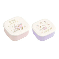 Japan Sailor Moon Nesting Food Storage Container Set - Pretty Guardian Sailor Moon