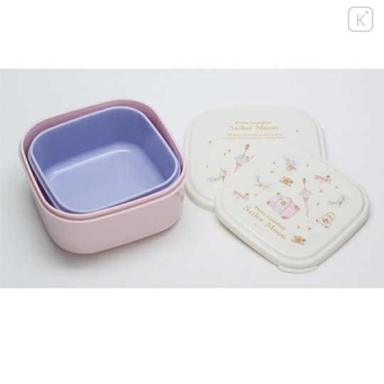 Japan Sailor Moon Nesting Food Storage Container Set - Pretty Guardian Sailor Moon - 2