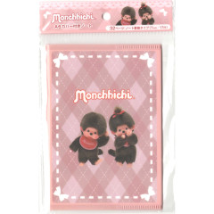 Japan Monchhichi A6 Notebook - Pink